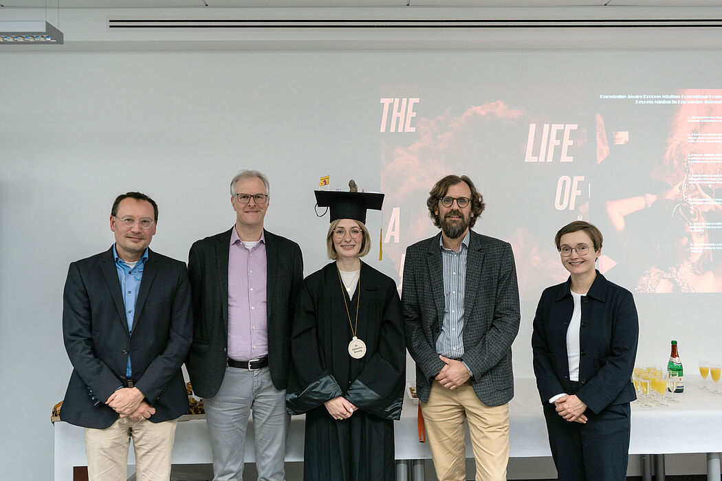 Katharina Brennig mit der Kommission