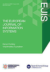 Logo European Journal of Information Systems